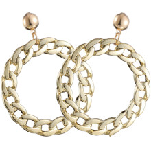 5Pairs Gold Chain Earrings for Women Acrylic Geometric Drop Earrings