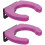 6Pcs Compact Purple Mic Wall Hook Holder Anti-Drop Wireless Mic Stand 1