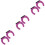 6Pcs Compact Purple Mic Wall Hook Holder Anti-Drop Wireless Mic Stand 6