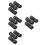 12Pcs Replacement Rollers for Pedicure Black ABS Electric Foot File 3