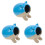 3Pcs Durable Ceramic Hamster Nest Cooling Animal-Shaped Pet Hideout 2