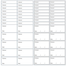 200 Sheets Blank Food Labels Portable Bottle Stickers For Home