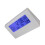 2 Pack White Alarm Clock Cute Portable Desk Digital Display Simple 7