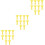 30Pcs Yellow Drywall Corner Finisher Plastic Stucco Removal Tool 4