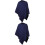 2Pcs Breathable Nursing Covers Dark Blue for Moms Use 3