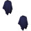 2Pcs Breathable Nursing Covers Dark Blue for Moms Use 4