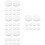 8pcs Sturdy Wire Lampshade Frame Wire Lampshade Holder For Diy Projects 6