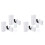 2Paren Bat Hanger Wit, Multifunctioneel En Voor Thuis 6