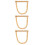 3St Bag Handle Khaki Handvatten Voor DIY Tas 10