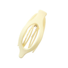 Large Hair Claw Clip for Thick Hair, Matte French Leaf Design No‑Slip Strong Hold Resin Barrette