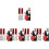 20Paren Arm Garters Satijn, Elastische Manchethouders 5