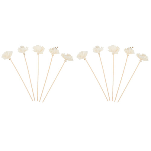 10St Decoratieve Diffuser Sticks Met Beige Natuurlijke 1