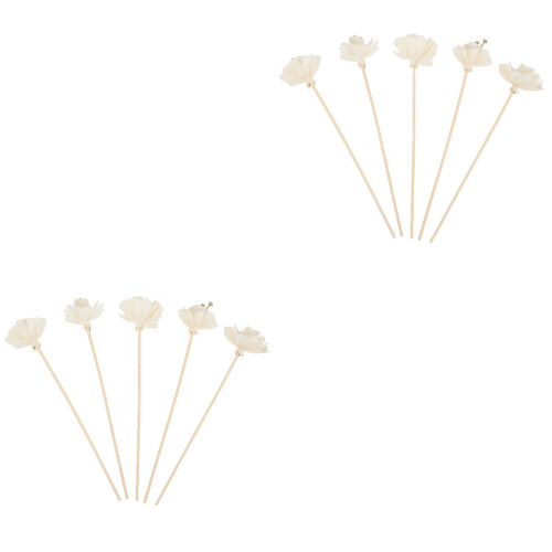 10St Decoratieve Diffuser Sticks Met Beige Natuurlijke 2