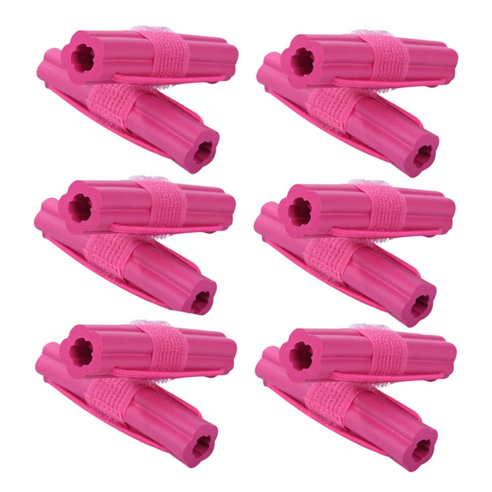 12Pcs No Heat Sponge Hair Curlers for Women, Lightweight Overnight Styling Rollers
