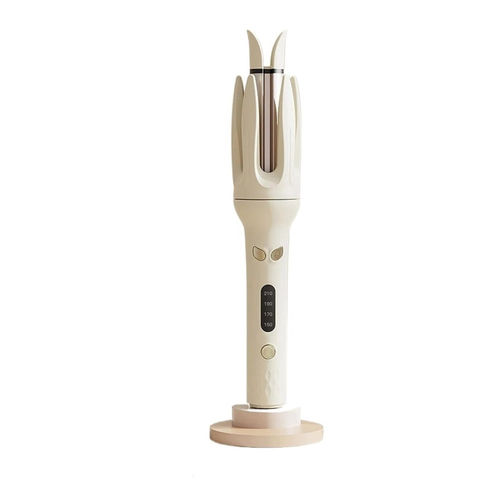 Golden Curling Iron 28Mm Ceramic Automatic Hair Curler Rapid Heat Antiscald Dual Voltage