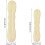 Chignon en mousse éponge, forme donut, pour de multiples coiffures, mariages, voyages, blanc 4