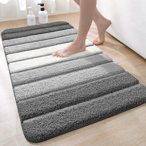 Tapis de bain antidérapant et absorbant (1 pièce)