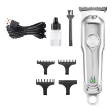 Professional Hair Clippers for Men Cordless USB Rechargeable Low Noise Stainless Steel Trimmer