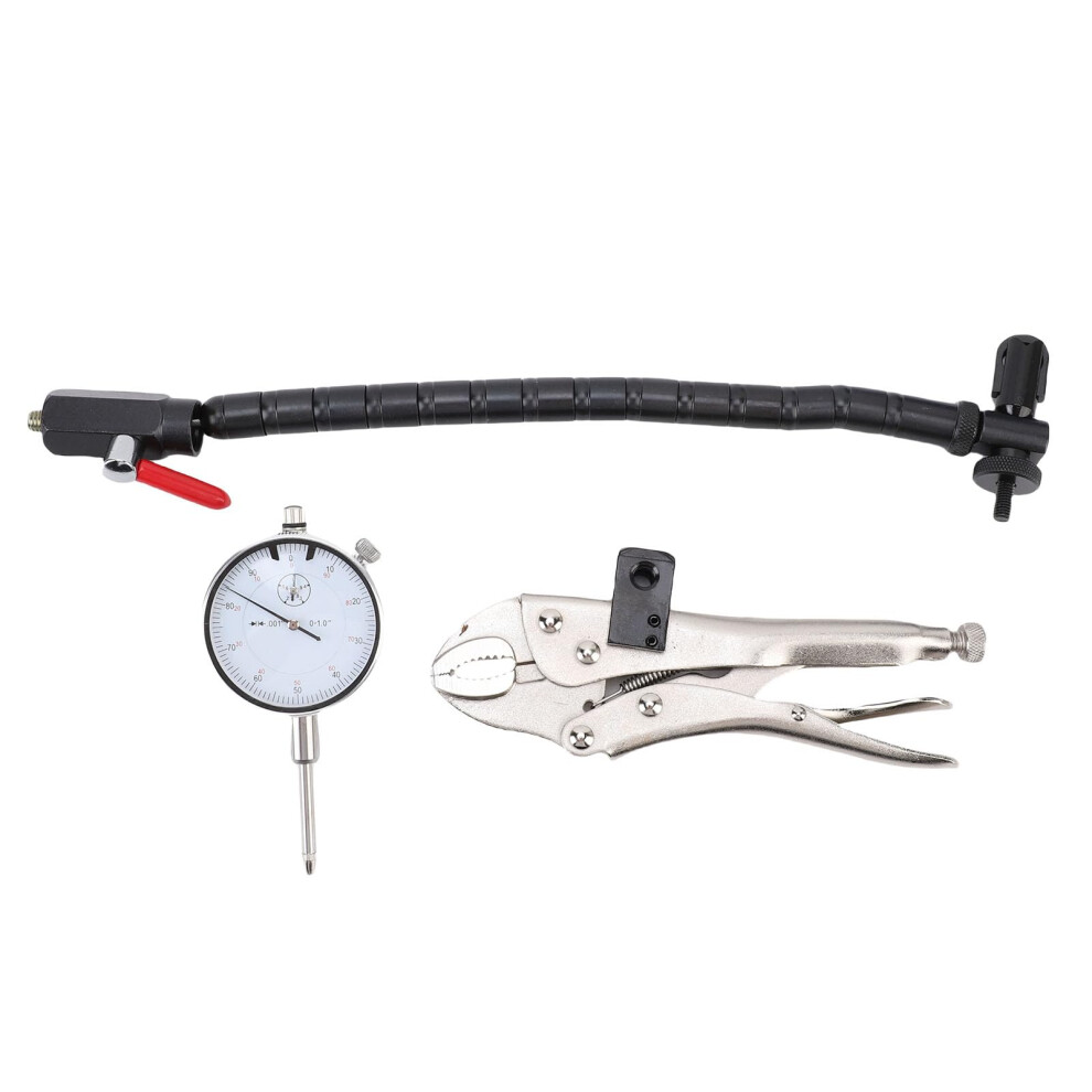 Brake Rotor And Ball Joint Runout Gauge Set With Precision Dial Indicator, 360 Rotatable Arm 9113335590526