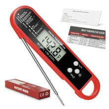 Meat Thermometer Digital for Grilling and Cooking Instant Read Washable Probe