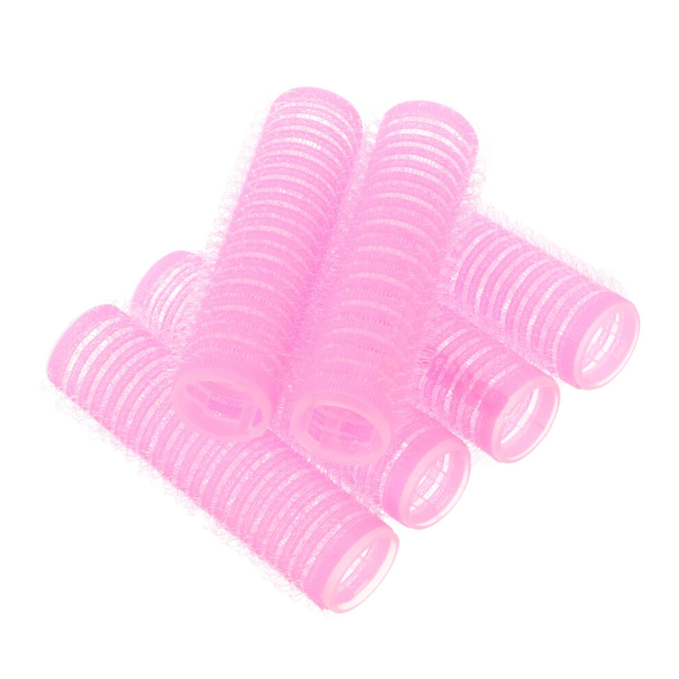 6pcs Self Gripping Hair Rollers for Women Reusable Hair Curlers for All Hair Types