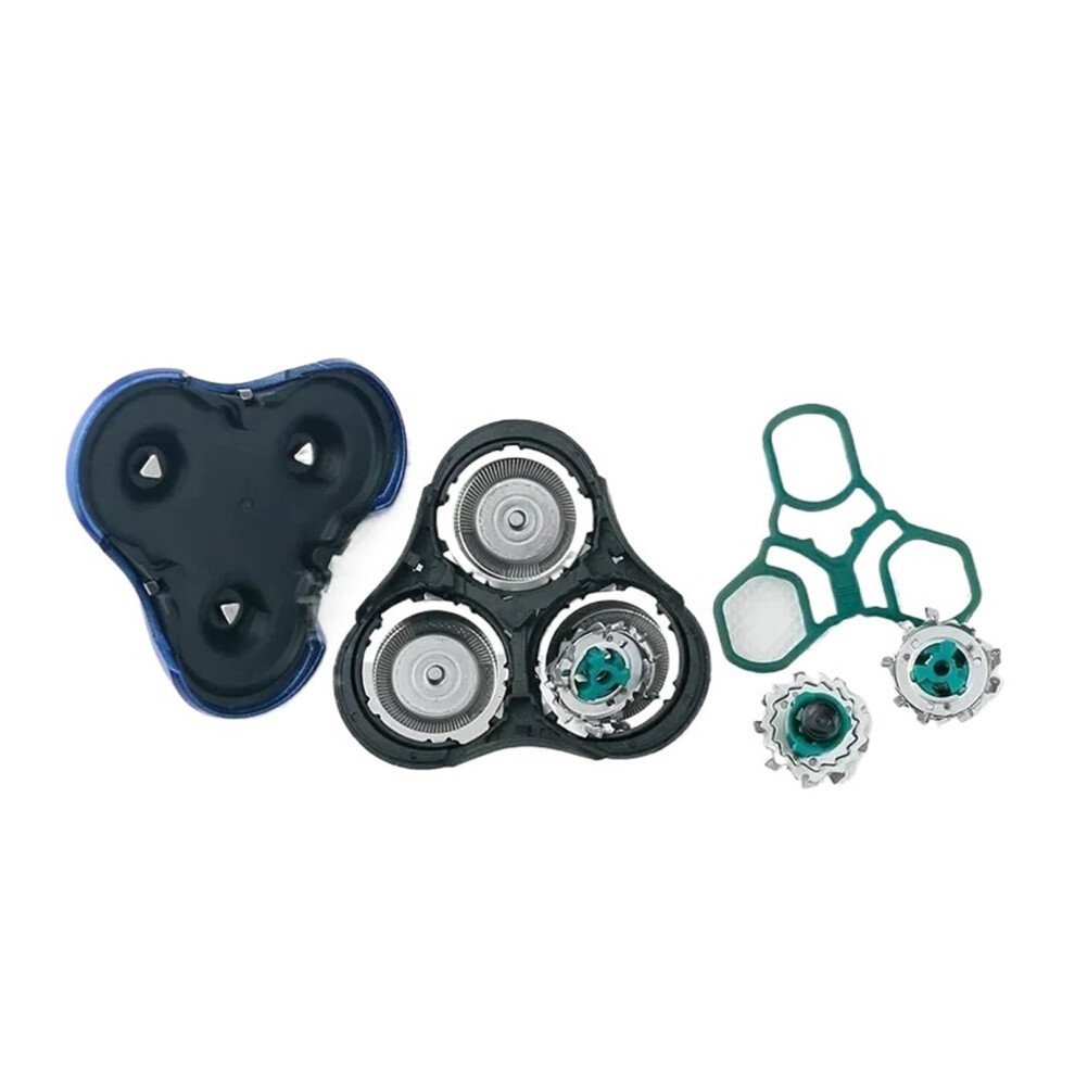 Replacement Heads for Philips Shaver RQ1150 RQ11 Series with Smooth Glide Blades for Precision Shave