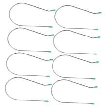 8pcs Hot Roller Clips Set U Shaped Hair Curler Replacement Clips with Quick Clip Release for DIY Curl Styling