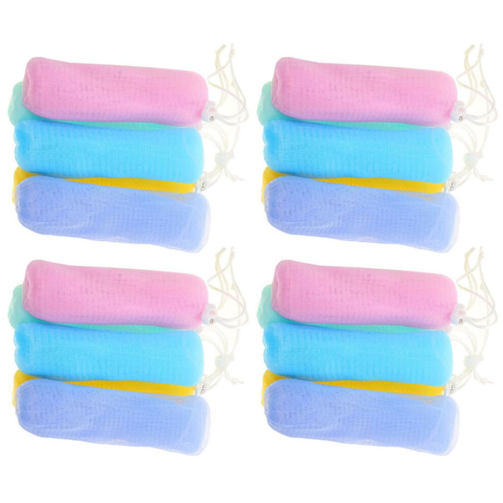 20pcs Mesh Soap Saver Bags Exfoliating Soap Pouches for Handmade Soap Shower and Travel Use