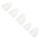 15Stk Pipa Nails Weiß Fingertip Protective Covers Langlebig 8