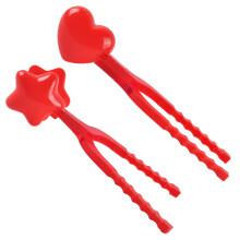 4Stk Rote Kinder Winterspielzeug Clips Outdoor Klemmen