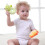 3Pièces Jouets Hochet Bébé Vert Main 11