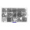 5Ensembles Kit Fixation Nylon Noires Vis Ecrous Pour Cartes Pcb 2