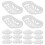 Universal Hat Chin Strap Chin Protection 40 Pcs White Plastic 1