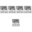 5Ensembles Kit Fixation Nylon Noires Vis Ecrous Pour Cartes Pcb 6