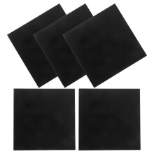 15Pièces Plaques Aluminium Métalliques Noires DIY Artisanat Industrie