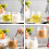 2 Pack Glass Water Cup Juice Mug Plain White Mugs Drinking Cups Clear 6