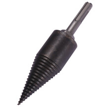 1Pc Black Wood Drill Bit High Hardness Wear-Resistant Splitting Tool
