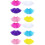 12Pièces Jupes Ballet Kids Chiffon Colorées Pour Danse Active 5