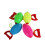 4pcs Jumbo Balls Pulling Balls Random Color Interactive Game 1