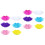 12Pièces Jupes Ballet Kids Chiffon Colorées Pour Danse Active 4