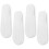 8Pcs White Plastic Window Blind Cord Pull Ends for Home Use 1