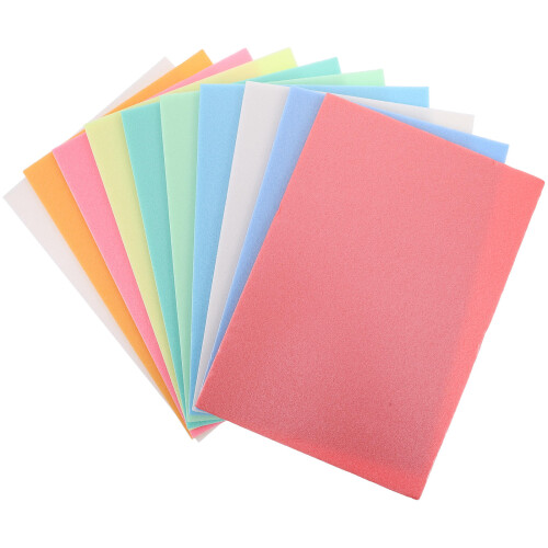 40 Pcs A4 Multicolored Foam Sheets for Art School 1
