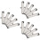 15Pcs Sleek Silver Metal Mountable Clipboard Clips for Document Boards 8