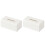 2Pièces Boîte À Serviettes Pour Usage Décoratif 2