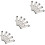 15Pcs Sleek Silver Metal Mountable Clipboard Clips for Document Boards 7