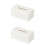 2Pièces Boîte À Serviettes Pour Usage Décoratif 4