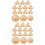 72Pcs Lightweight Mini Woven Straw Hats Small Hat DIY Decorative Props 6