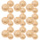 72Pcs Lightweight Mini Woven Straw Hats Small Hat DIY Decorative Props 2