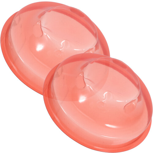 8Pcs Orange Smoke Detector Protector Covers ABS for Home Fire Alarms