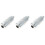 3 Pieces Universal Motorcycle Exhaust Threaded Small Engine Muffler 7